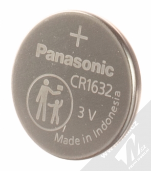 Panasonic knoflíková baterie CR1632 - 1ks stříbrná (silver)