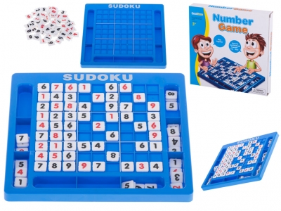 1Mcz Sudoku stolní hra modrá (blue)