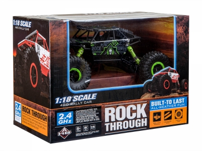 1Mcz HB-P1803 RC Rock Crawler 1:18 4WD 2.4GHz zelená černá (green black)