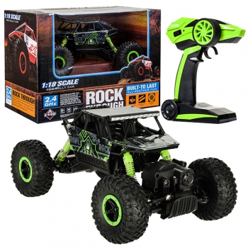 1Mcz HB-P1803 RC Rock Crawler 1:18 4WD 2.4GHz zelená černá (green black)