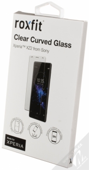 Roxfit Clear Curved Glass ochranné tvrzené sklo na kompletní displej pro Sony Xperia XZ2 (TMP2182CC) průhledná (clear) krabička