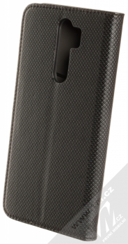 Sligo Smart Magnet flipové pouzdro pro Xiaomi Redmi Note 8 Pro černá (black) zezadu