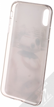 Star Wars BB-8 001 TPU ochranný silikonový kryt s motivem pro Apple iPhone XS Max bílá (white) zepředu