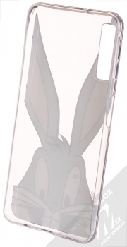 Warner Bros Looney Tunes Bugs Bunny 001 TPU ochranný silikonový kryt s motivem pro Samsung Galaxy A7 (2018) průhledná (transparent) zepředu