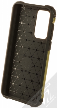 1Mcz Armor odolný ochranný kryt pro Huawei P40 zlatá černá (gold black) zepředu