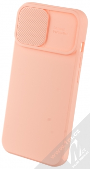 1Mcz CamShield Soft ochranný kryt pro Apple iPhone 13 lososově růžová (salmon pink)