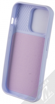 1Mcz CamShield Soft ochranný kryt pro Apple iPhone 14 Pro šeříkově fialová (lilac) zepředu