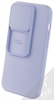 1Mcz CamShield Soft ochranný kryt pro Apple iPhone 14 Pro šeříkově fialová (lilac)