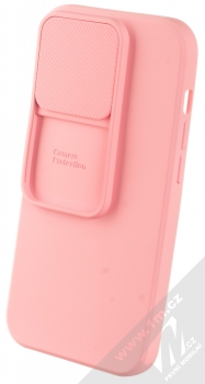 1Mcz CamShield Soft ochranný kryt pro Apple iPhone 14 Pro světle růžová (light pink)