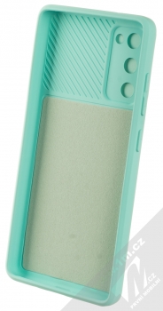 1Mcz CamShield Soft ochranný kryt pro Samsung Galaxy S20 FE, Galaxy S20 FE 5G mátově zelená (mint green) zepředu