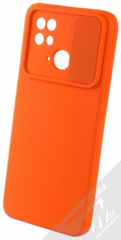 1Mcz CamShield Soft ochranný kryt pro Xiaomi Redmi 10C, Redmi 10 Power oranžová (orange) otevřené