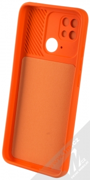 1Mcz CamShield Soft ochranný kryt pro Xiaomi Redmi 10C, Redmi 10 Power oranžová (orange) zepředu