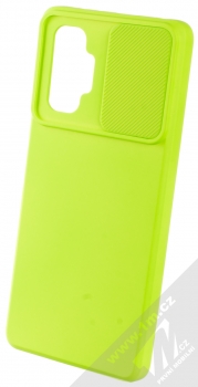 1Mcz CamShield Soft ochranný kryt pro Xiaomi Redmi Note 10 Pro, Redmi Note 10 Pro Max limetkově zelená (lime green) otevřené