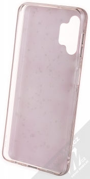 1Mcz Gold Glam Růžové odlesky TPU ochranný kryt pro Samsung Galaxy A32 5G růžová (pink) zepředu