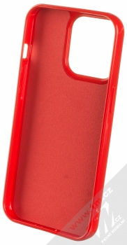 1Mcz Jelly TPU ochranný kryt pro Apple iPhone 13 Pro červená (red) zepředu