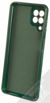 1Mcz Jelly TPU ochranný kryt pro Samsung Galaxy A22 tmavě zelená (forest green) zepředu