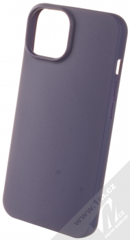 1Mcz Matt TPU ochranný silikonový kryt pro Apple iPhone 14 tmavě modrá (dark blue)