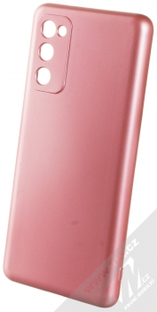 1Mcz Metallic TPU ochranný kryt pro Samsung Galaxy S20 FE, Galaxy S20 FE 5G růžová (pink)