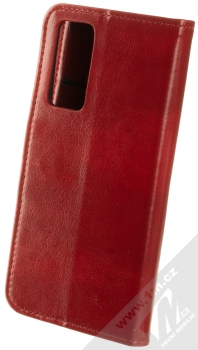 1Mcz Mirren Book flipové pouzdro pro Huawei P40 červená (red) zezadu