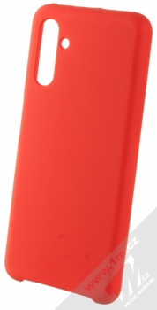 1Mcz Silicone ochranný kryt pro Samsung Galaxy A13 5G rumělkově červená (vermilion red)