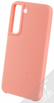 1Mcz Silicone ochranný kryt pro Samsung Galaxy S22 5G lososově růžová (salmon pink)