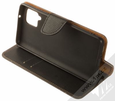 1Mcz Stranding Book flipové pouzdro pro Samsung Galaxy A42 5G černá (black) stojánek