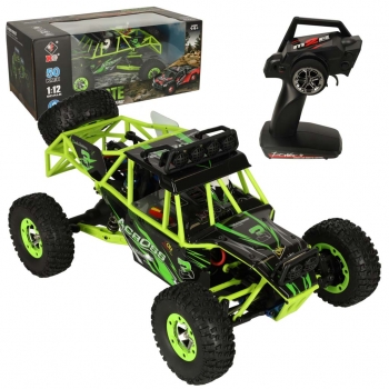 1Mcz HB-12427 RC Buggy King 1:12 4WD 2.4G zelená černá (green black)