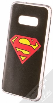 DC Comics Superman 002 TPU ochranný silikonový kryt s motivem pro Samsung Galaxy S10e černá (black)