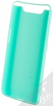 Forcell Jelly Matt Case TPU ochranný silikonový kryt pro Samsung Galaxy A80 mátově zelená (mint green) zepředu