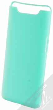 Forcell Jelly Matt Case TPU ochranný silikonový kryt pro Samsung Galaxy A80 mátově zelená (mint green)