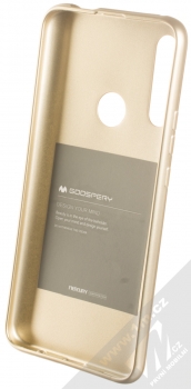 Goospery Jelly Case TPU ochranný silikonový kryt pro Huawei P Smart Z zlatá (gold) zepředu