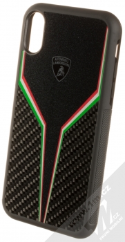 Lamborghini Squadra Corse D2 Carbon ochranný kryt pro Apple iPhone XR (LB-TPUPCIPXR-SC/D2-BK) černá (carbon black)