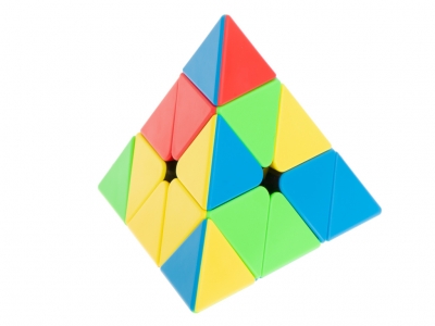 1Mcz Rubikova kostka Pyraminx MoYu MF8857 vícebarevné (multicolor)