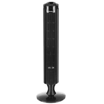 1Mcz Sloupový ventilátor s dálkovým ovladačem 50W černá (black)