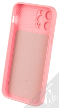 1Mcz CamShield Soft ochranný kryt pro Apple iPhone 12 Pro světle růžová (light pink) zepředu