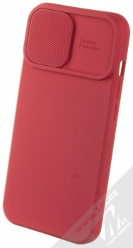 1Mcz CamShield Soft ochranný kryt pro Apple iPhone 13 třešňově červená (cherry red)