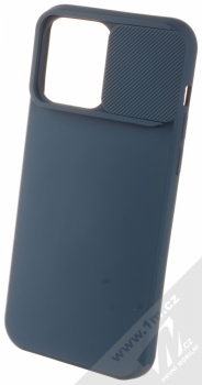 1Mcz CamShield Soft ochranný kryt pro Apple iPhone 14 Pro Max námořnická modrá (navy blue) otevřené