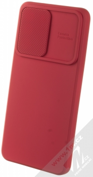 1Mcz CamShield Soft ochranný kryt pro Samsung Galaxy S21 FE třešňově červená (cherry red)