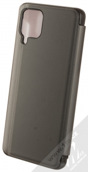 1Mcz Clear View flipové pouzdro pro Samsung Galaxy A22 černá (black) zezadu