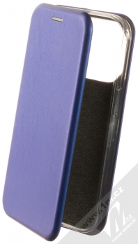 1Mcz Elegance Book flipové pouzdro pro Apple iPhone 14 Pro tmavě modrá (dark blue)