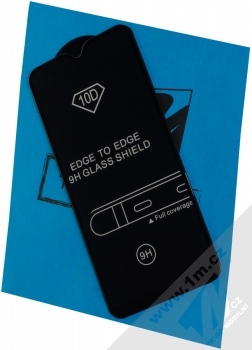 1Mcz Glass 10D ochranné tvrzené sklo na kompletní displej pro Samsung Galaxy A20e černá (black)