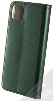 1Mcz Magnetic Book flipové pouzdro pro Samsung Galaxy A22 5G tmavě zelená (dark green) zezadu