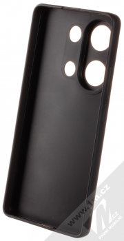 1Mcz Matt Skinny TPU ochranný silikonový kryt pro Xiaomi Redmi Note 13 Pro 4G, Poco M6 Pro černá (black) zepředu