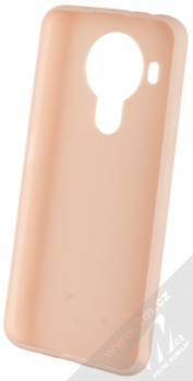 1Mcz Matt TPU ochranný silikonový kryt pro Nokia 5.4 světle růžová (powder pink) zepředu