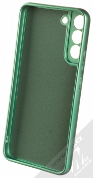 1Mcz Metallic TPU ochranný kryt pro Samsung Galaxy S22 Plus 5G zelená (green) zepředu