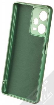 1Mcz Metallic TPU ochranný kryt pro Xiaomi Redmi Note 12 Pro 5G, Poco X5 Pro zelená (green) zepředu