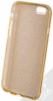 1Mcz Shining TPU třpytivý ochranný kryt pro Apple iPhone 6, iPhone 6S zlatá (gold) zepředu