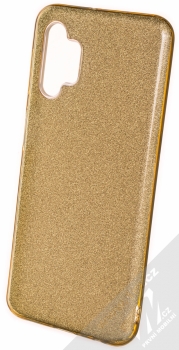 1Mcz Shining TPU třpytivý ochranný kryt pro Samsung Galaxy A32 5G zlatá (gold)