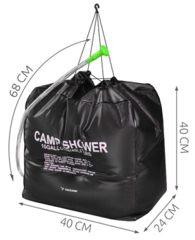 1Mcz TS-040 Turistická sprcha 40L černá (black)