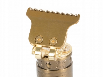 1Mcz SK-8001 Shuke Barber elektrický zastřihovač vlasů a vousů zlatá (gold)